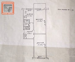 2 к. кв-ра, ул. Чонгарской дивизии, д. 8, г. Гомель ID: 99296