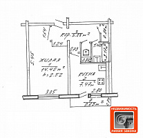 1 к. кв-ра, г. Речица, ул. Нефтяников, д. 68 ID: 99998