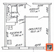 1 к. кв-ра, ул. Старочерниговская, д. 11, г. Гомель ID: 100269