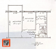 2 к. кв-ра, ул. Техническая 1-я, д. 54, г. Гомель ID: 99972