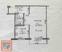 1 к. кв-ра, ул. Мира, д. 3, г. Речица