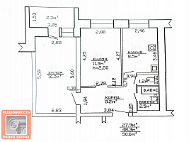 2 к. кв-ра, ул. Сенькина, д. 7, г. Речица ID: 99288