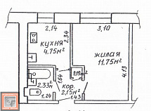 1 к. кв-ра, пр-т Космонавтов, д. 102, г. Гомель