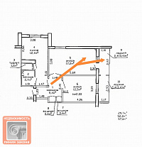 1 к. в квартире, ул. Строителей, д. 11, г. Речица ID: 99248