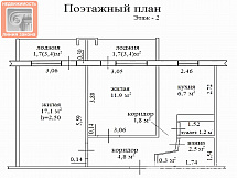 2 к. кв-ра, ул. Наумова, д. 132, г. Речица